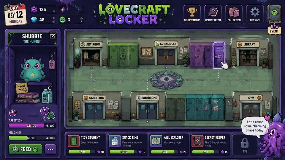 Lovecraft Locker 任务推进 展示图 5