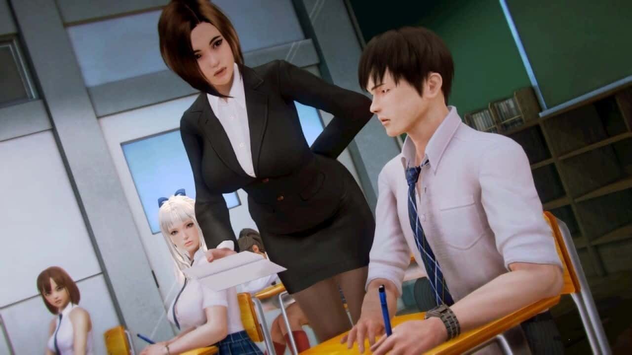 二次元老婆学院_Waifu Academy 剧情互动 画面 3